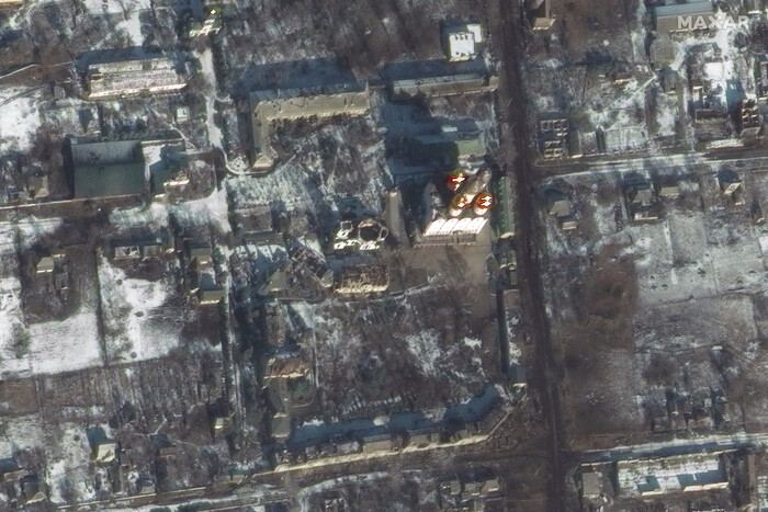 Разрушенные села на Донбассе после месяцев обстрелов: спутниковые снимки