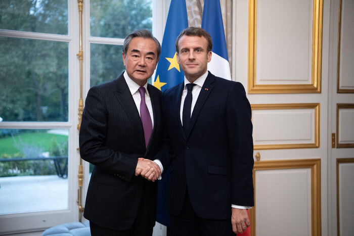 Франция и Китай имеют «одинаковую цель» в отношении Украины