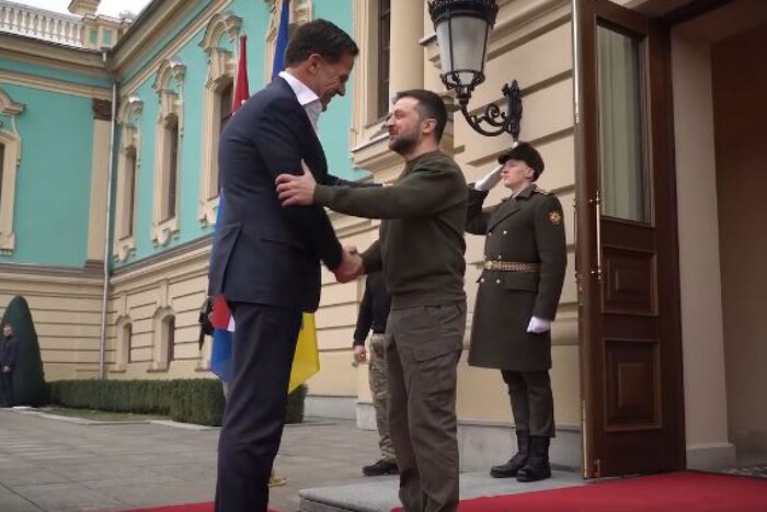Зеленський провів зустріч з прем'єром Нідерландів (відео)