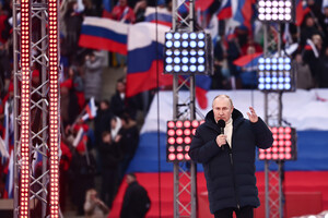 Путін виступить на концерті у «Лужниках»: зганяють масовку