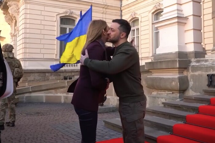 Зеленський зустрівся з президенткою Європарламенту (відео)