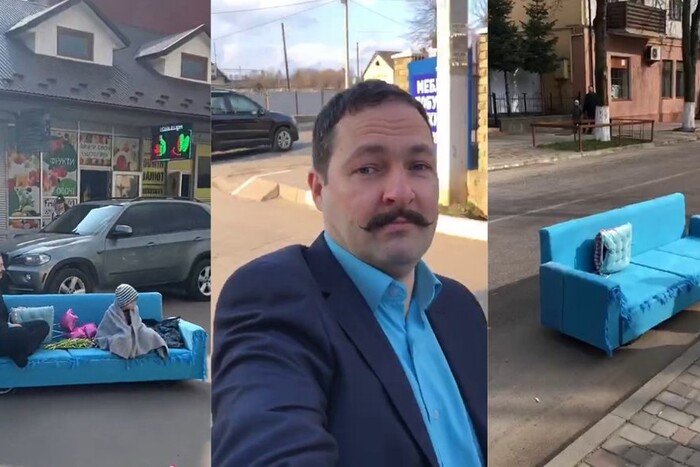 Диван на колесах: що відомо про кумедний транспорт на вулицях Тернопільщини (відео)