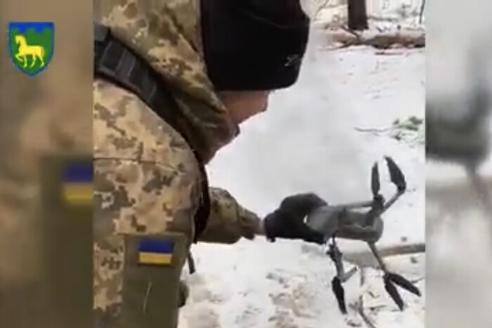 Тероборонець «Бусінка» за п’ять хвилин збив із автомата два ворожих дрона (відео)