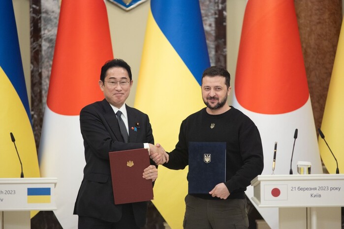 Україна та Японія підписали заяву про особливе глобальне партнерство (фото)
