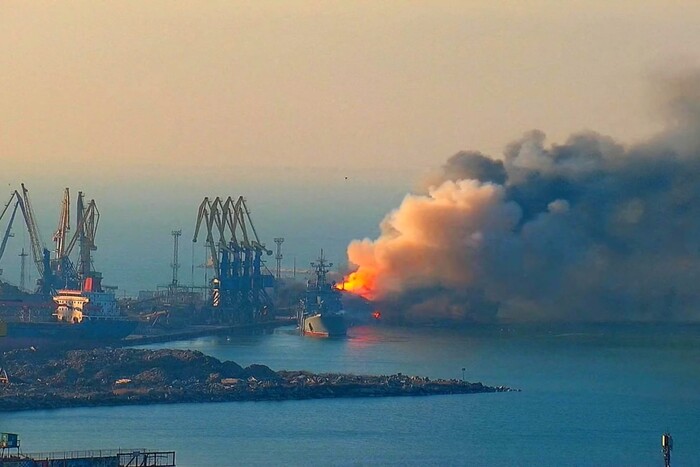 Росія визнала втрату корабля «Саратов» (відео)