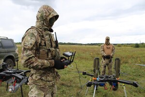 Сили оборони знищили безпілотник, що корегував роботу ворожої артилерії (відео)