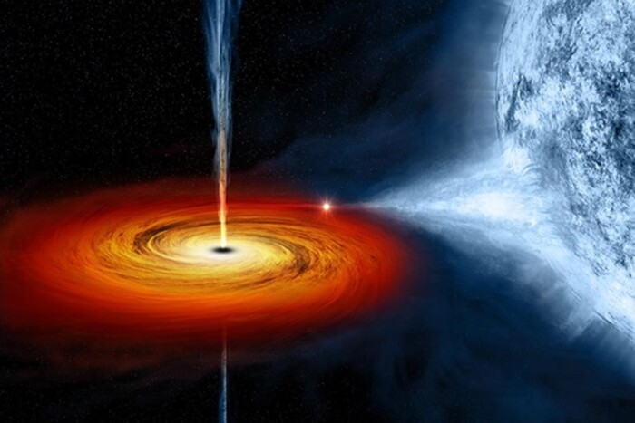 Загроза з космосу: надмасивна чорна діра направила свої струмені на Землю (фото)