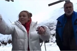 Меладзе з буквою Z на рукаві «засвітився» в компанії дружини заступника Шойгу у Куршевелі (відео)
