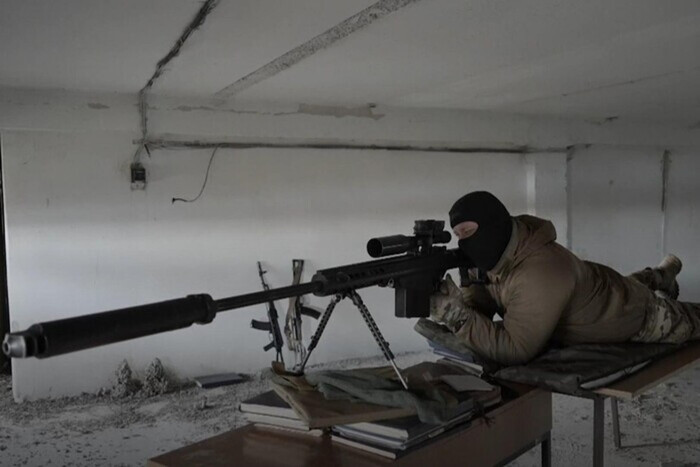 Ночная охота: как снайперы уничтожают оккупантов под Бахмутом (видео)