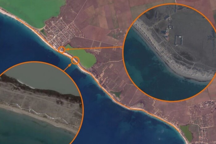 Росіяни викопали майже 8 км окопів під окупованою Євпаторією: супутникові фото