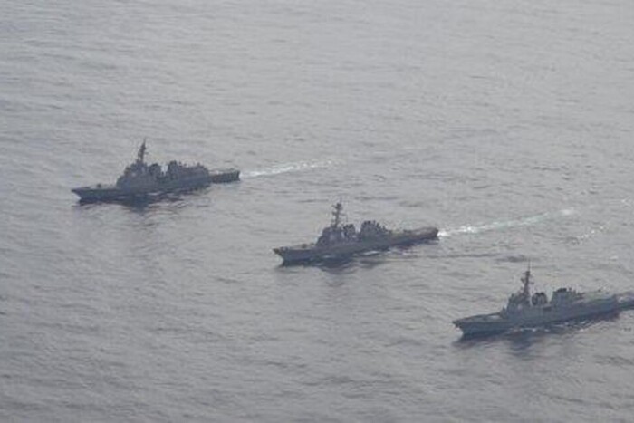 США, Японія та Південна Корея розгорнули військові навчання у Східному морі