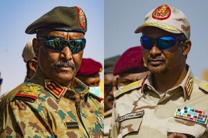 Військові лідери Судану, генерали аль-Бурхан і Мохамед Хамдан із соратників перетворилися на ворогів, які не можуть поділити владу у країні