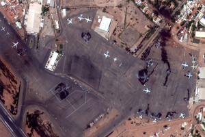 Згорілий український літак у Судані: оприлюднено супутникові знімки