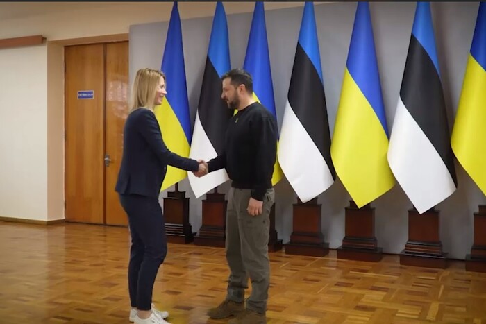 Зеленський зустрівся з прем'єркою Естонії (відео)