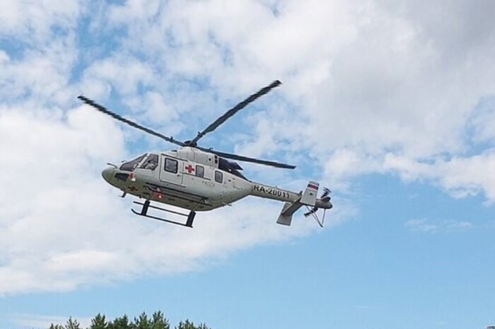 У Росії розбився вертоліт санавіації