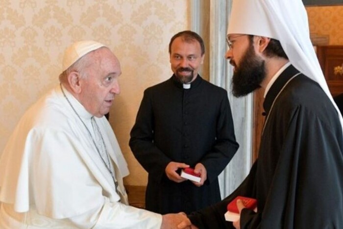Папа Римський зустрівся з представником РПЦ