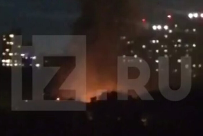 У Москві спалахнула адмінбудівля (відео)