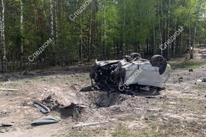 Підірваний автомобіль пропагандиста Прилєпіна