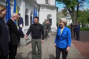 Зеленський у День Європи зустрівся з Урсулою фон дер Ляєн (відео)