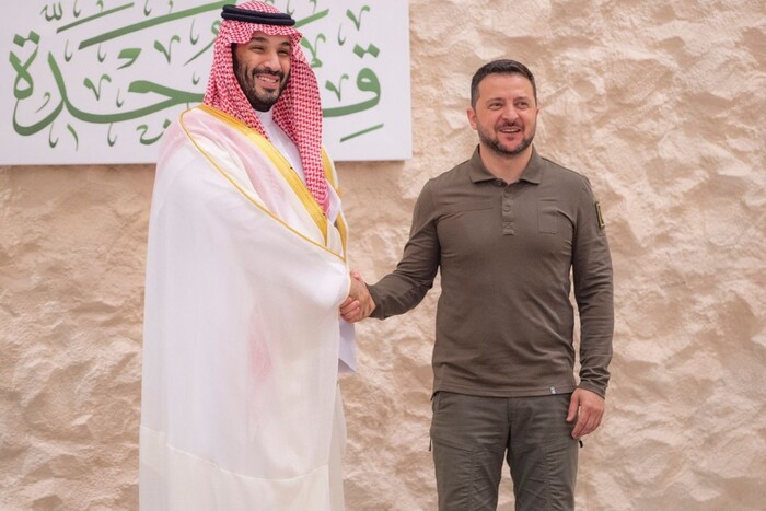 Зеленський зустрівся зі спадкоємним принцом Саудівської Аравії