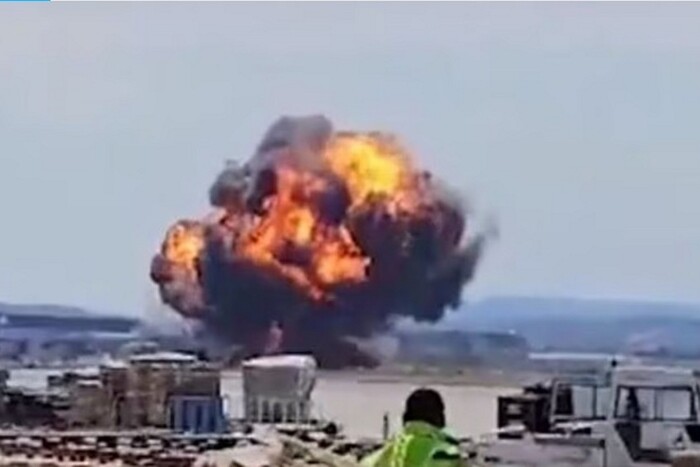 В Іспанії розбився винищувач F-18