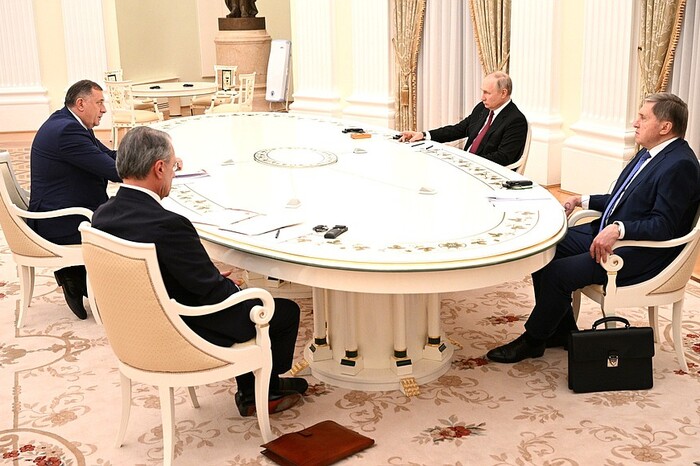 Путін зустрівся з главою Республіки Сербської Мілорадом Додіком