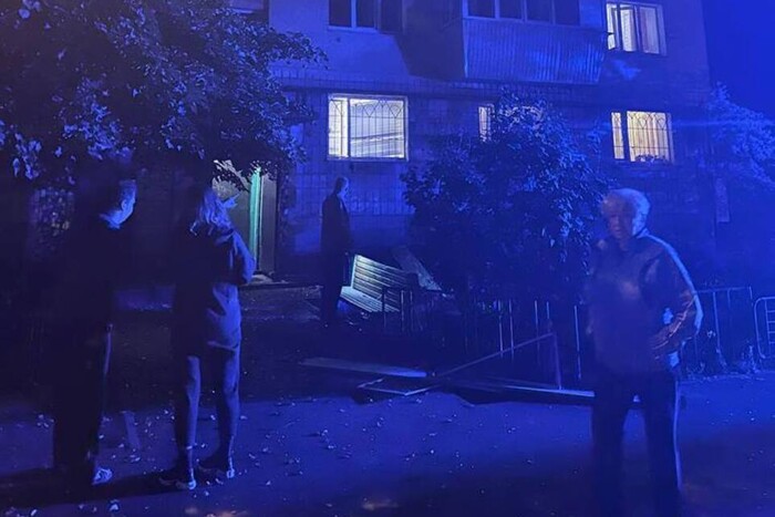 З’явилися фото наслідків ворожої атаки на Київ