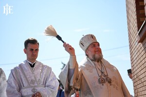 Освячення храму на честь Воскресіння Христового у селищі Брусилів на Житомирщині