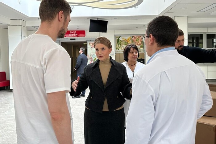 Тимошенко взяла участь у благодійному заході, де зібрали кошти на укриття для дітей в «Охматдиті»