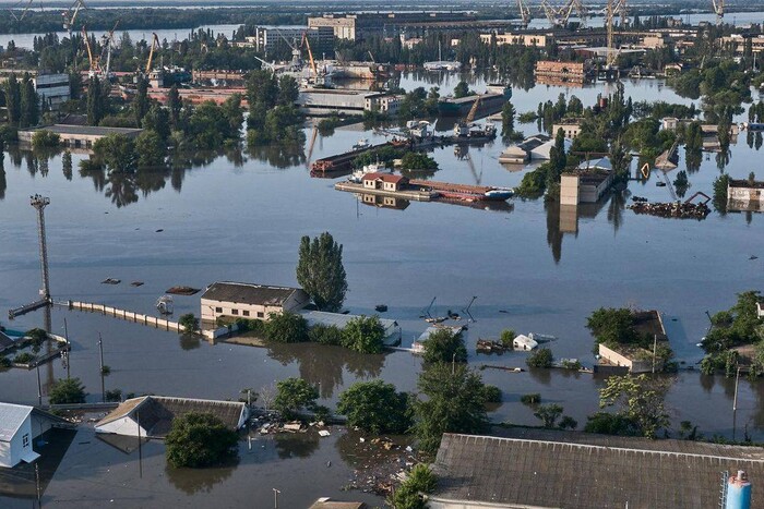 Катастрофа на Херсонщині: названо площу підтоплення і середній рівень води