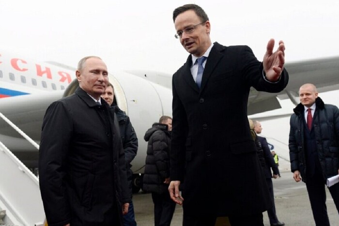 Путін та Сіярто виступили проти військової допомоги Україні. МЗС відреагувало