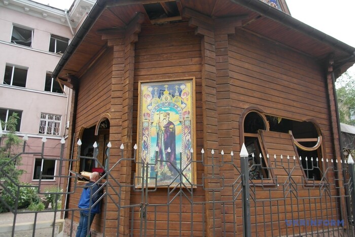 Російська ракета пошкодила храм Московського патріархату в Одесі