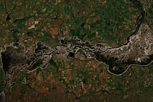 Каховського водосховища практично не існує: з'явилися нові супутникові знімки