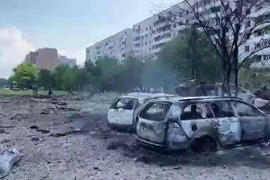 Правоохоронці показали відео з місця удару у Первомайському 