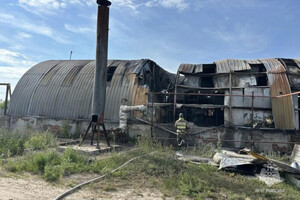 Пожар возник на площади 240 кв. м