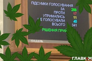 Скандальний законопроєкт про легалізацію медичного канабісу у першому читанні підтримали 268 депутатів