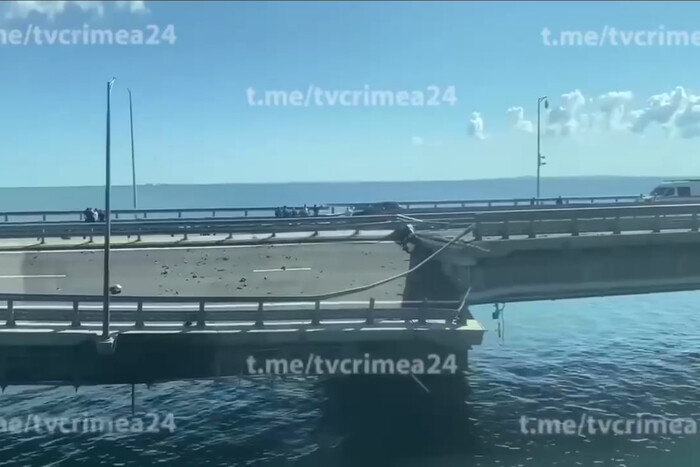 Кулеба прокоментував руйнування Кримського мосту