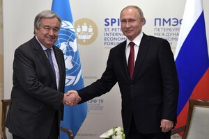 Генсека ООН запропонував Путіну допуск до системи SWIFT Россільгоспбанку