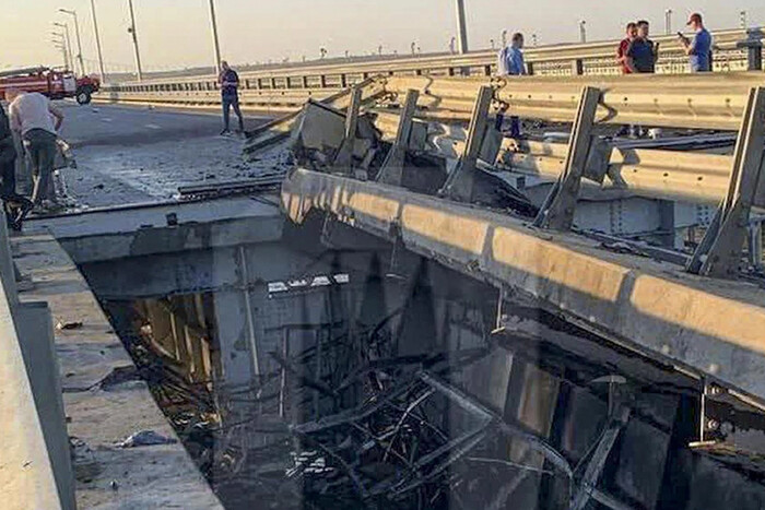 ISW проанализировал влияние атаки на Крымский мост для логистики войск РФ на юге Украины
