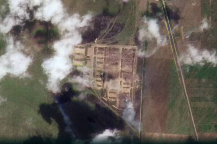 Взрыв на военном полигоне в Крыму: появились спутниковые снимки
