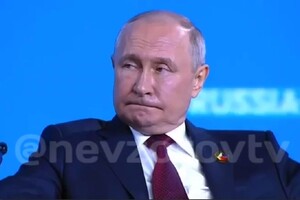 Диктатор Путін з усіх сил намагався показати, що його не засмутила обмовка патріарха Кирила, проте не зміг стримати емоцій