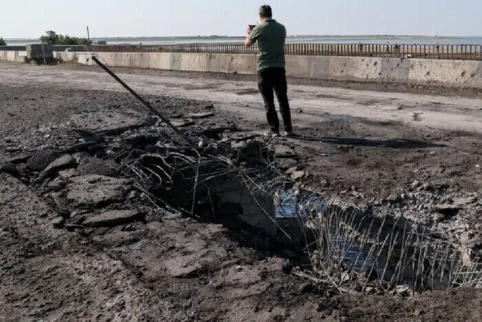 ЗСУ повідомили про наслідки удару по Чонгарському мосту
