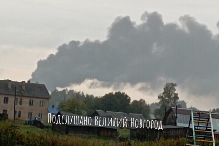 Россия заявила об атаке на военный аэродром в Новгородской области (фото)