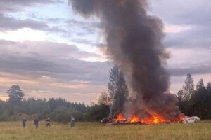 Росія стверджує: у літаку, що розбився, був Пригожин