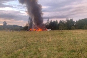 Завершилася пошукова операція на місці падіння літака Пригожина: знайдені 10 тіл