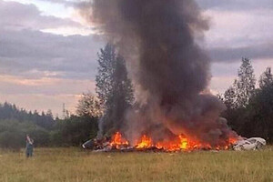 Літак Пригожина розбився у Тверській області 
