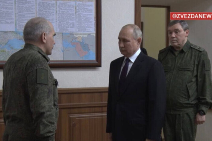 Британська розвідка пояснила, з якою метою Путін відвідав військовий штаб в Ростові