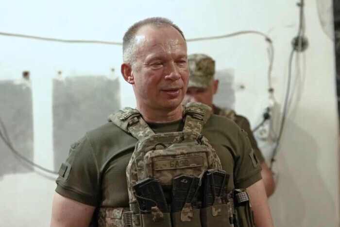 Сырский посетил позиции ВСУ на востоке Украины (видео)