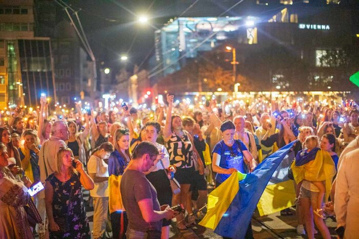 Як українці в Австрії святкували День Незалежності (фоторепортаж)