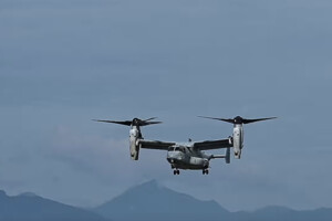 Літак MV 22B-Osprey, схожий на літак морської піхоти США, який розбився біля узбережжя Північної території Австралії